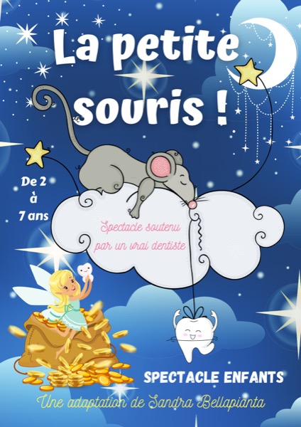 Affiche du spectacle La petite souris à la Comédie de Besançon
