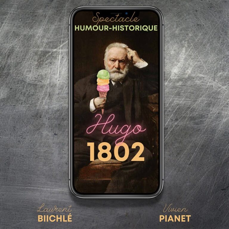 Affiche du spectacle Hugo 1802 à la Comédie de Besançon