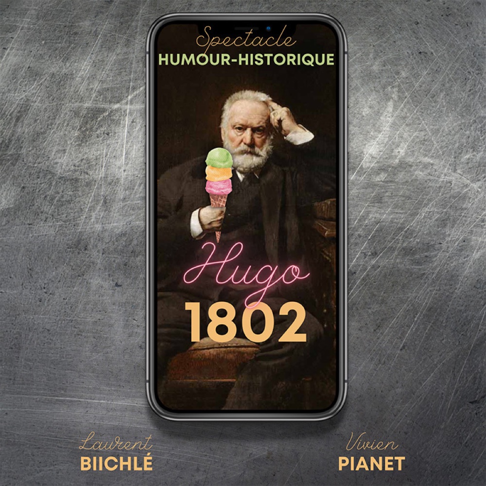 Affiche du spectacle Hugo 1802 à la Comédie de Besançon