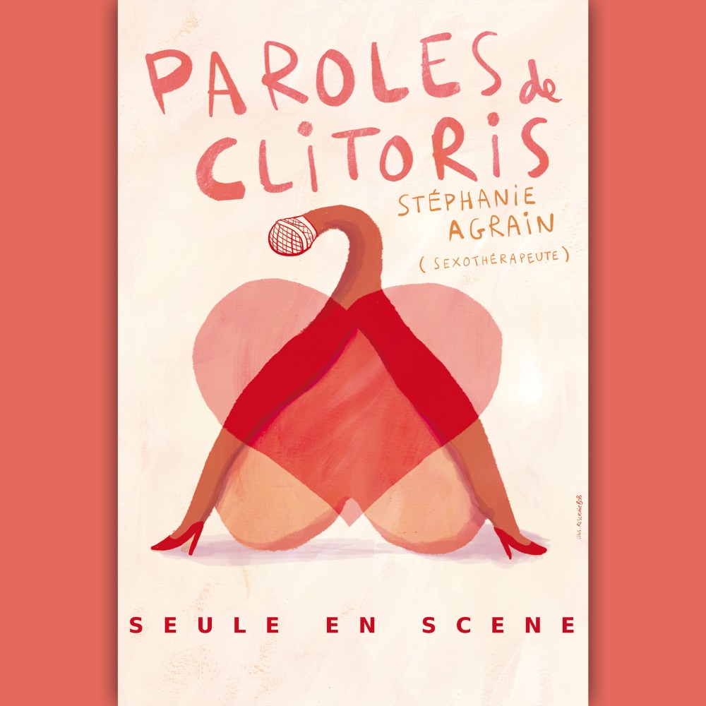 Affiche du spectacle Paroles de clitoris à la Comédie de Besançon