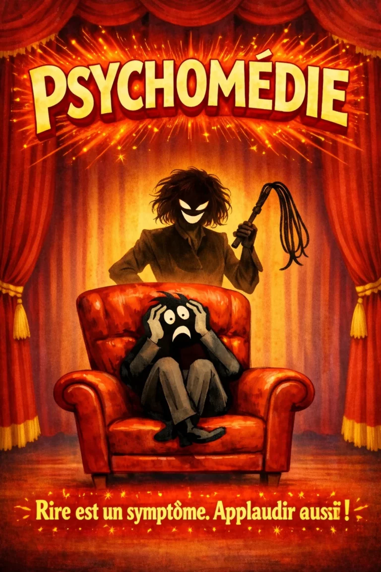 Affiche du spectacle Psychomédie à la Comédie de Besançon