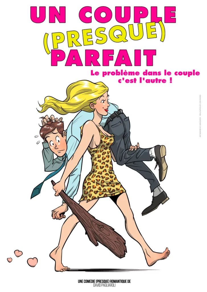 Affiche du spectacle Un couple (presque) parfait à la Comédie de Besançon
