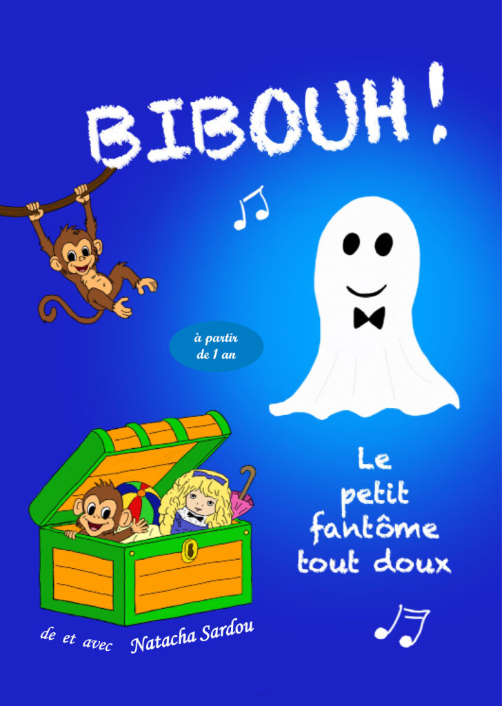 Affiche du spectacle Bibouh! Le petit fantôme tout doux à la Comédie de Besançon