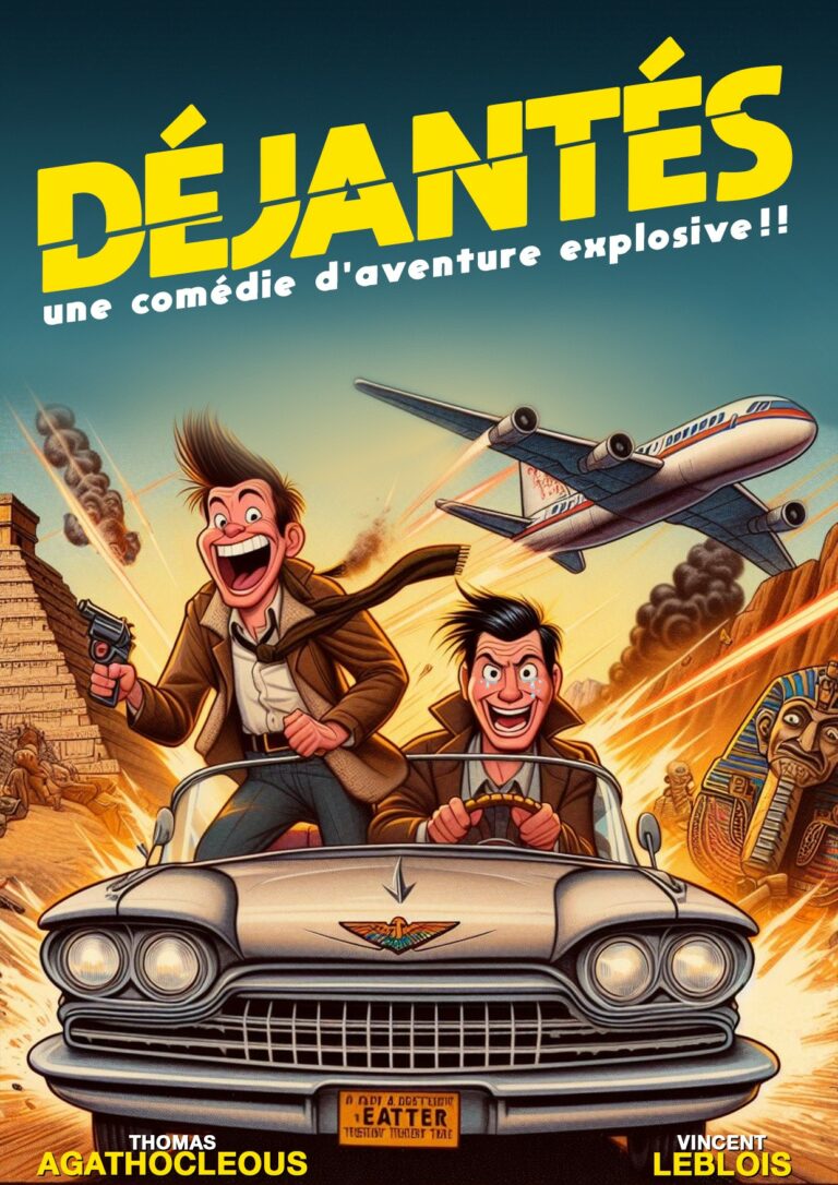 Affiche du spectacle Déjantés à la Comédie de Besançon