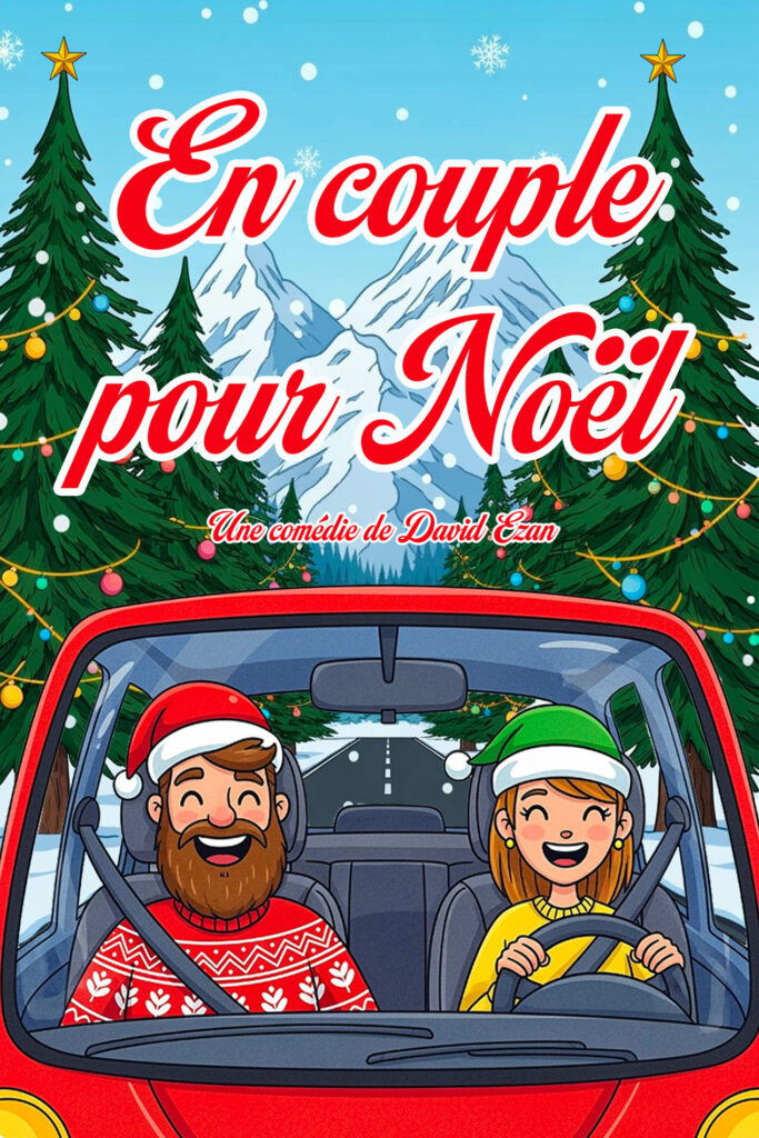 Affiche du spectacle En couple pour Noël à la Comédie de Besançon
