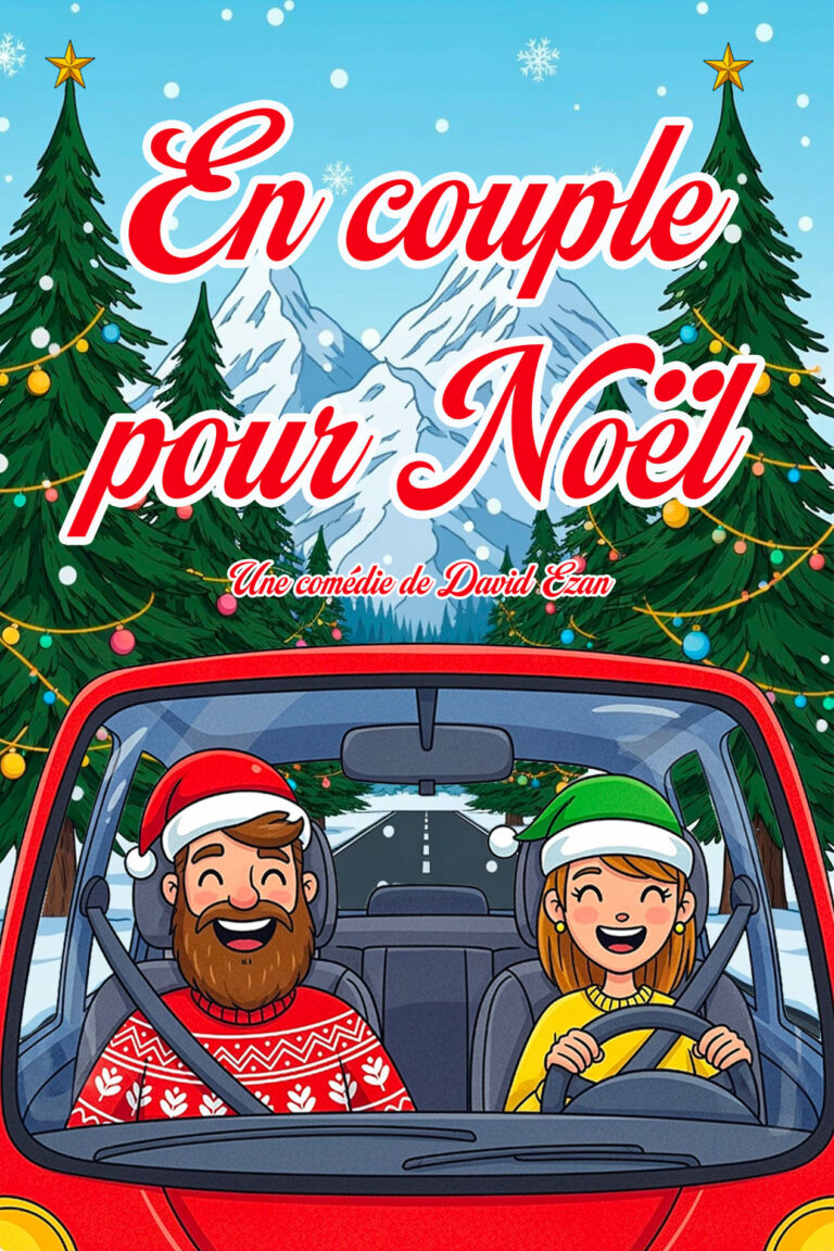 Affiche du spectacle En couple pour Noël à la Comédie de Besançon