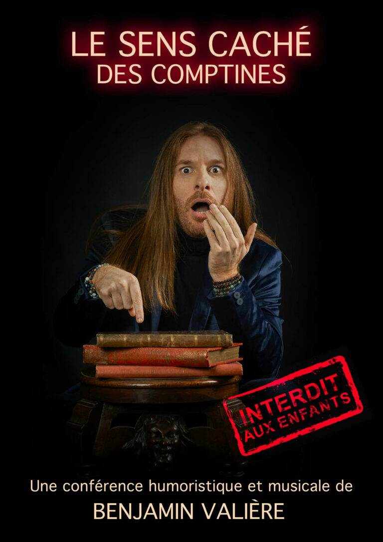 Affiche du spectacle Le sens caché des comptines à la Comédie de Besançon