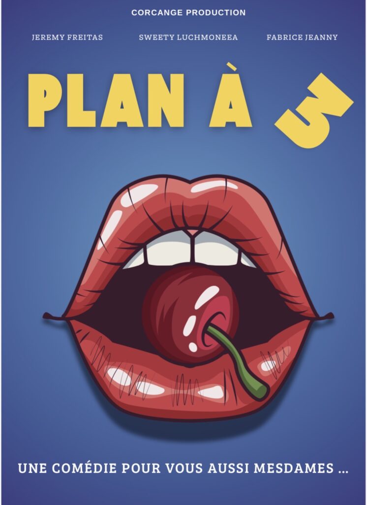 Affiche du spectacle Plan à 3 à la Comédie de Besançon