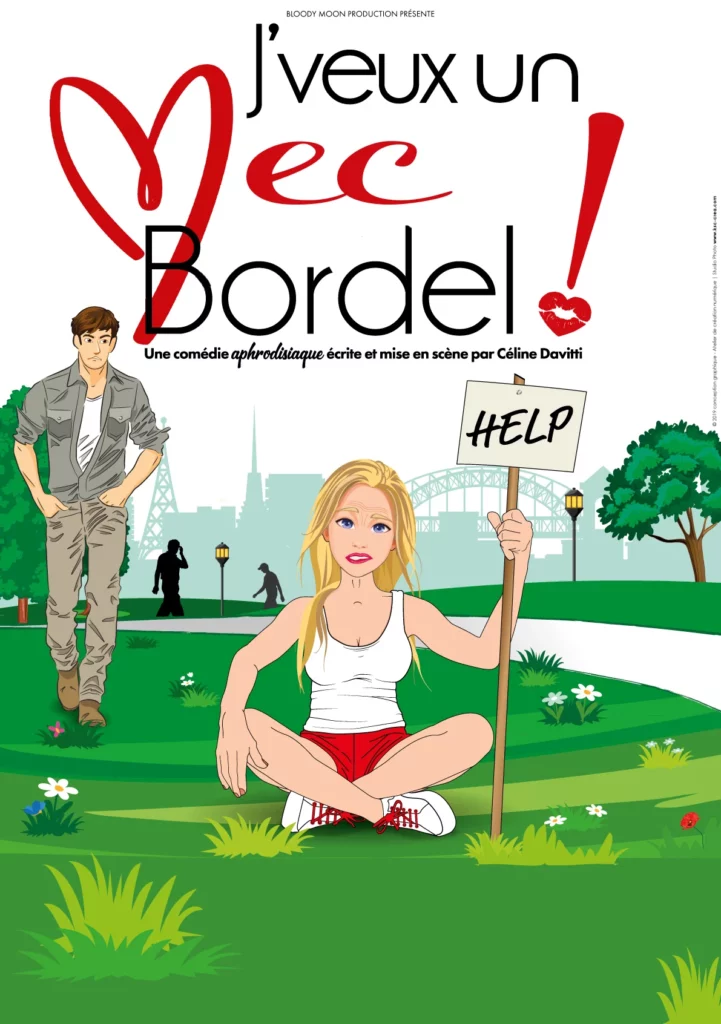 Affiche du spectacle J&rsquo;veux un mec bordel ! à la Comédie de Besançon