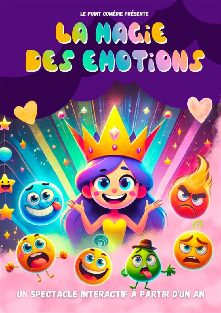 Affiche du spectacle La magie des émotions à la Comédie de Besançon