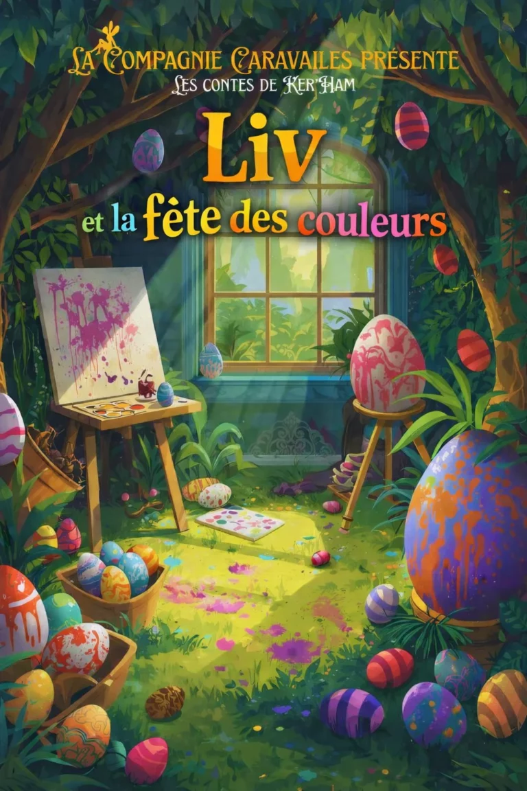 Affiche du spectacle Liv et la fête des couleurs