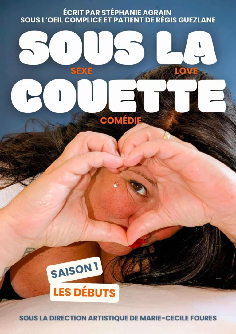 Affiche du spectacle Stéphanie Agrain dans Sous la Couette à la Comédie de Besançon