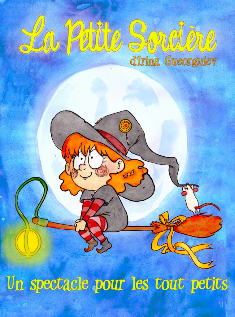 Affiche du spectacle La petite sorcière à la Comédie de Besançon