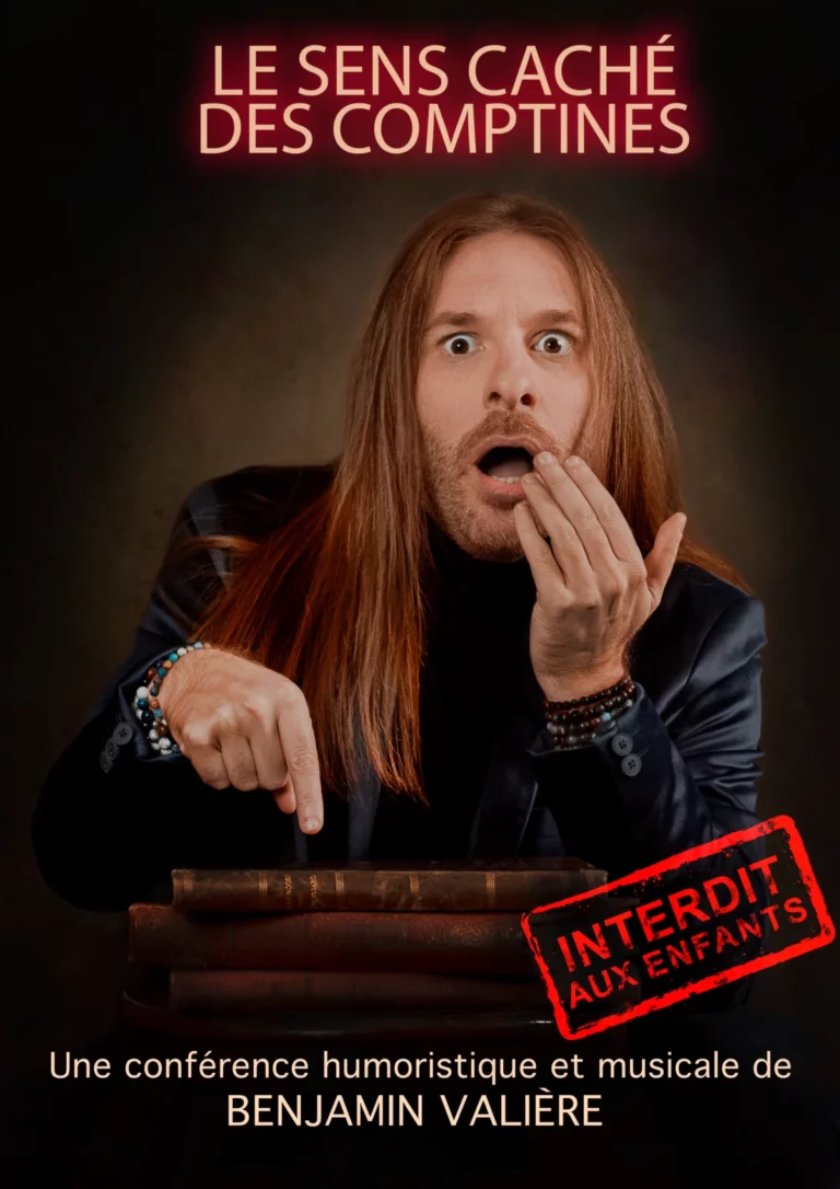 Affiche du spectacle Le sens caché des comptines à la Comédie de Besançon