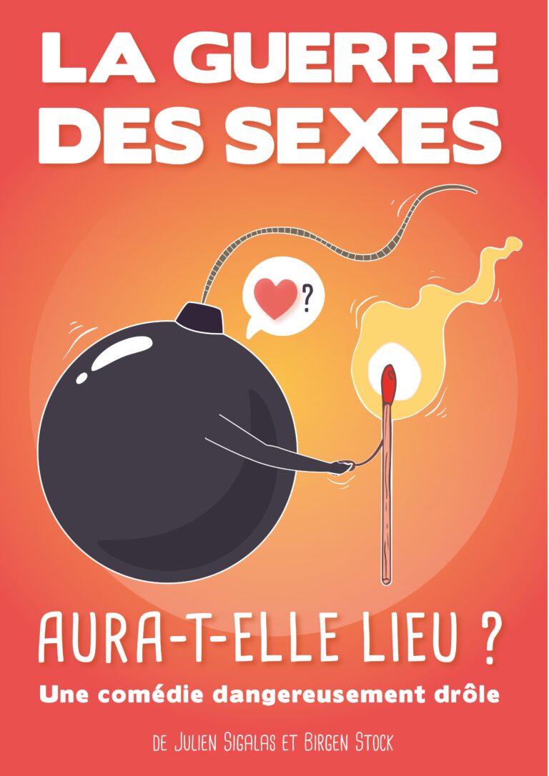 Affiche du spectacle La Guerre des sexes aura-t-elle lieu ? à la Comédie de Besançon