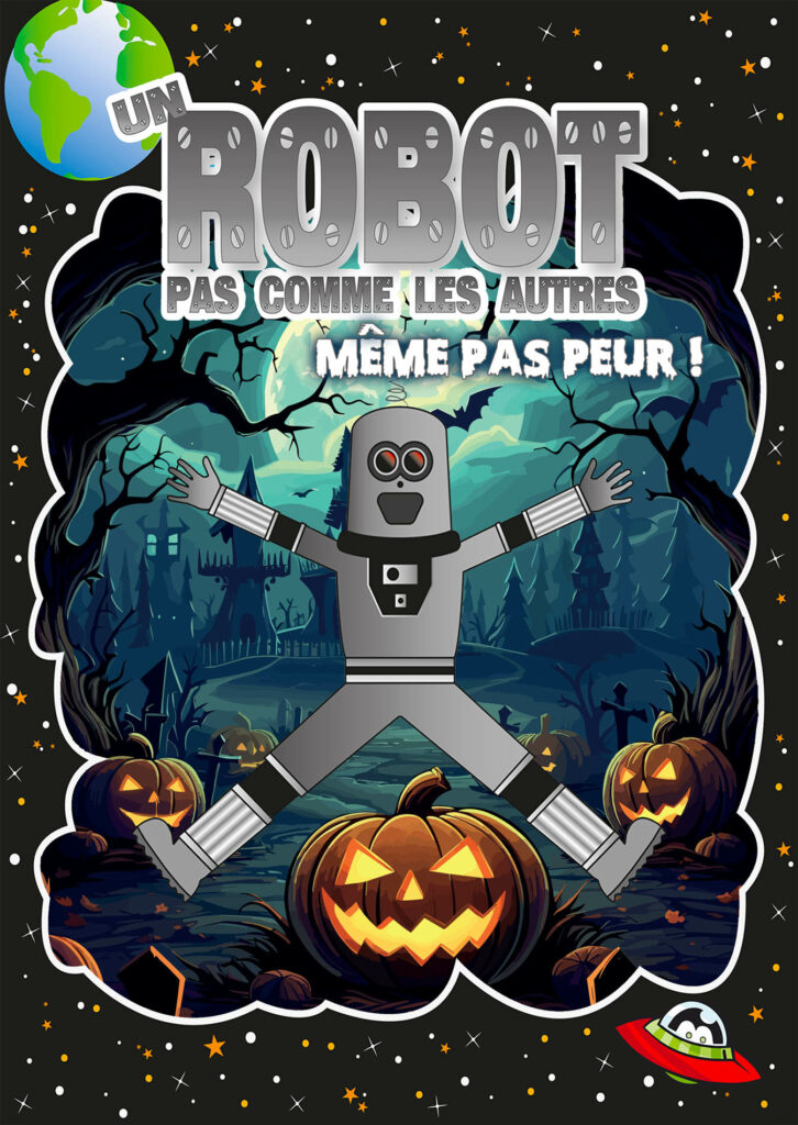 Affiche du spectacle Un robot pas comme les autres : Même pas peur ! à la Comédie de Besançon