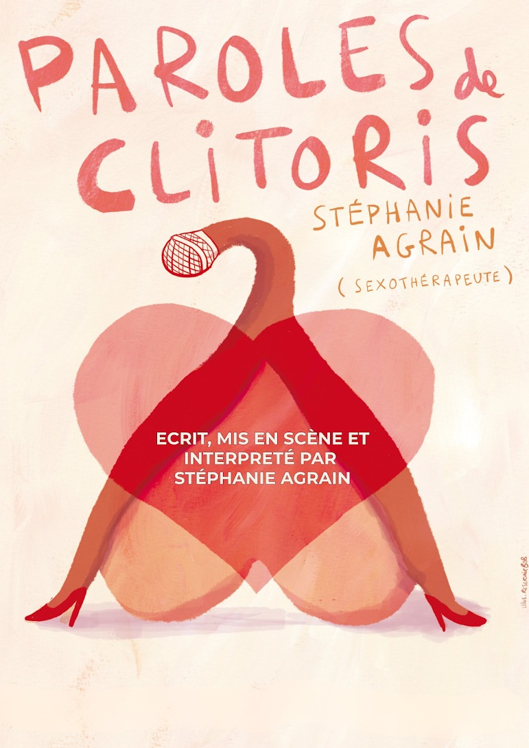 Affiche du spectacle Paroles de clitoris à la Comédie de Besançon