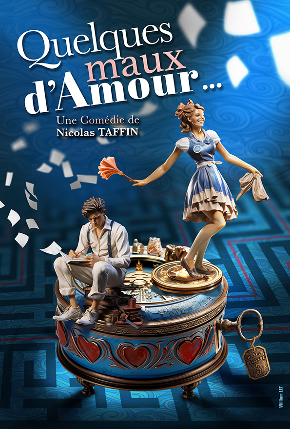 Affiche du spectacle Quelques maux d&rsquo;amour… à la Comédie de Besançon