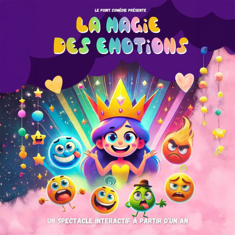 Affiche du spectacle La magie des émotions