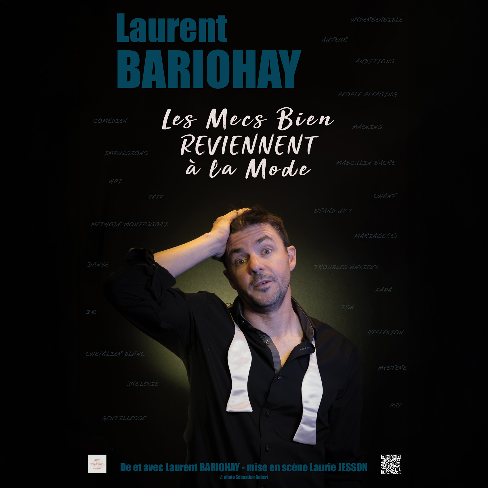 Laurent Bariohay dans Les mecs bien reviennent à la mode à la Comédie de Besançon