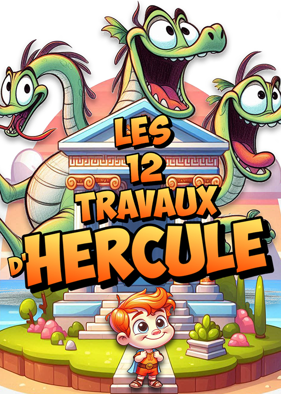 Affiche du spectacle Les 12 travaux d&rsquo;Hercule à la Comédie de Besançon