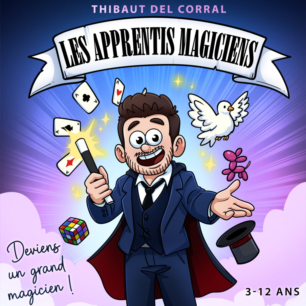 Affiche du spectacle Les apprentis magiciens à la Comédie de Besançon