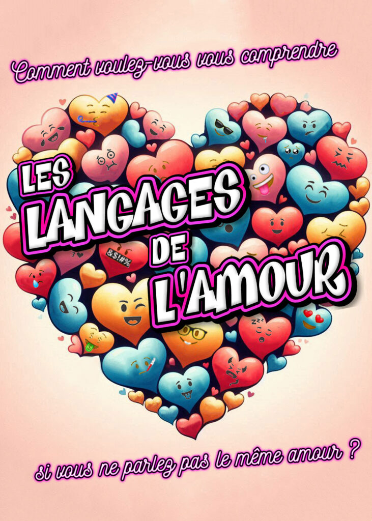 Affiche du spectacle Les langages de l&rsquo;amour à la Comédie de Besançon